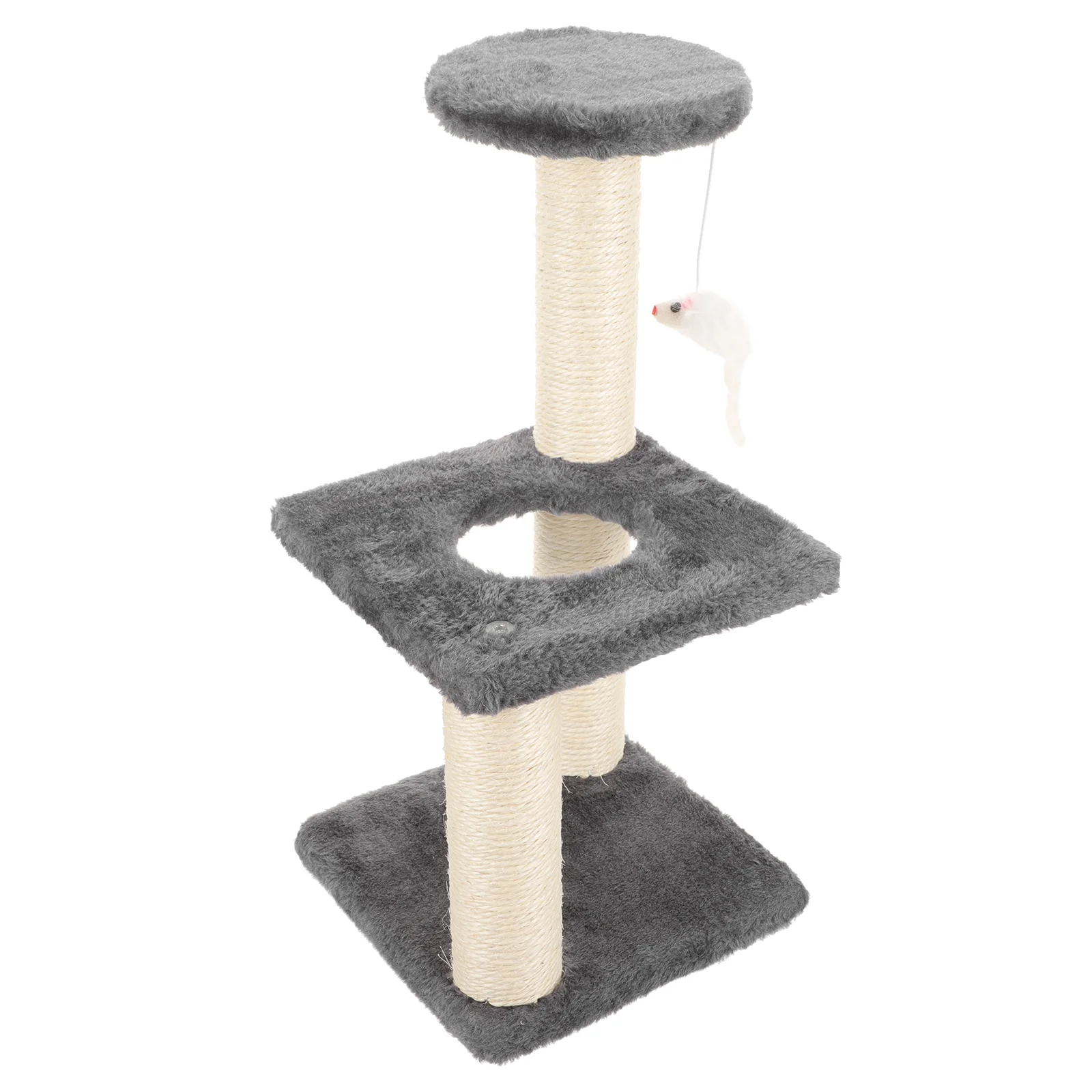 

Cat Climbing Frame Tree Vertical Scratcher Comfortable Scratching Post Towers Floor Adorable Indoor