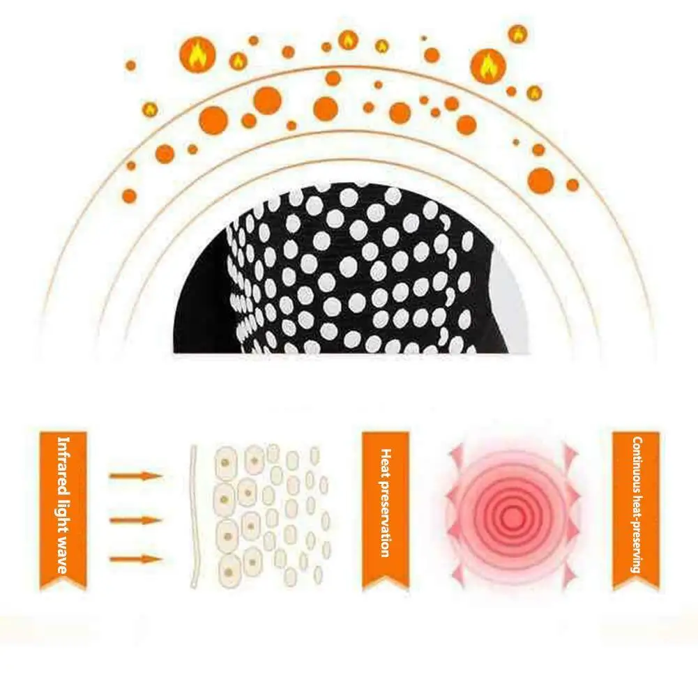 Tourmaline Injury Recovery Arthritis Joint 2PCS Self Heating Knee Pads Warm Knee Brace Support Knee Pads