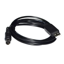 INDUSTRIAL FTDI FT232RL USB TO MINI DIN 4 PIN MD4 ADAPTER RS232 SERIAL COMMUNICATION CABLE FOR TAKAHASHI TEMMA CONNECTION TO PC