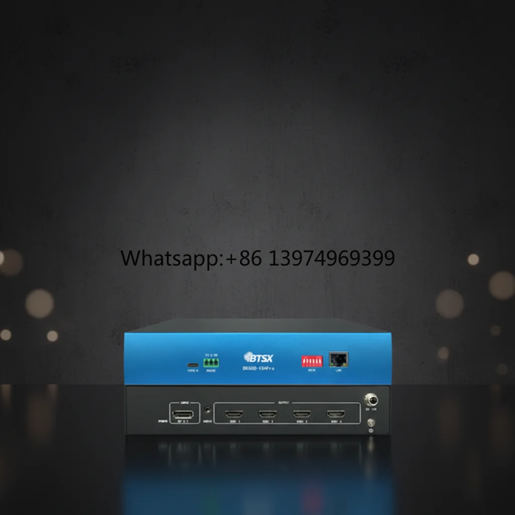 8K Multi Screen Box for Virtual Reality Project 4HDMI Output DP2.1 Input Point to Point Splicing Long Time Operation