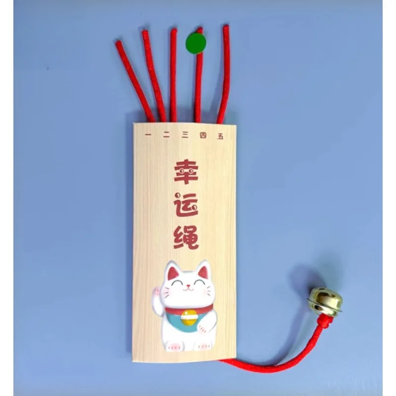 Tenyo Magic Lucky Strings (Lucky Rope) - Truco de magia interactivo de primer plano simple |   Niños entrenan juguetes mágicos para principiantes Magia