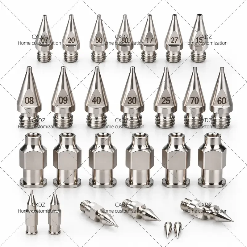 Conical Precision Split Dispensing Needle Stainless Steel Nozzle High Precision Glue Head for Dispensing Machine