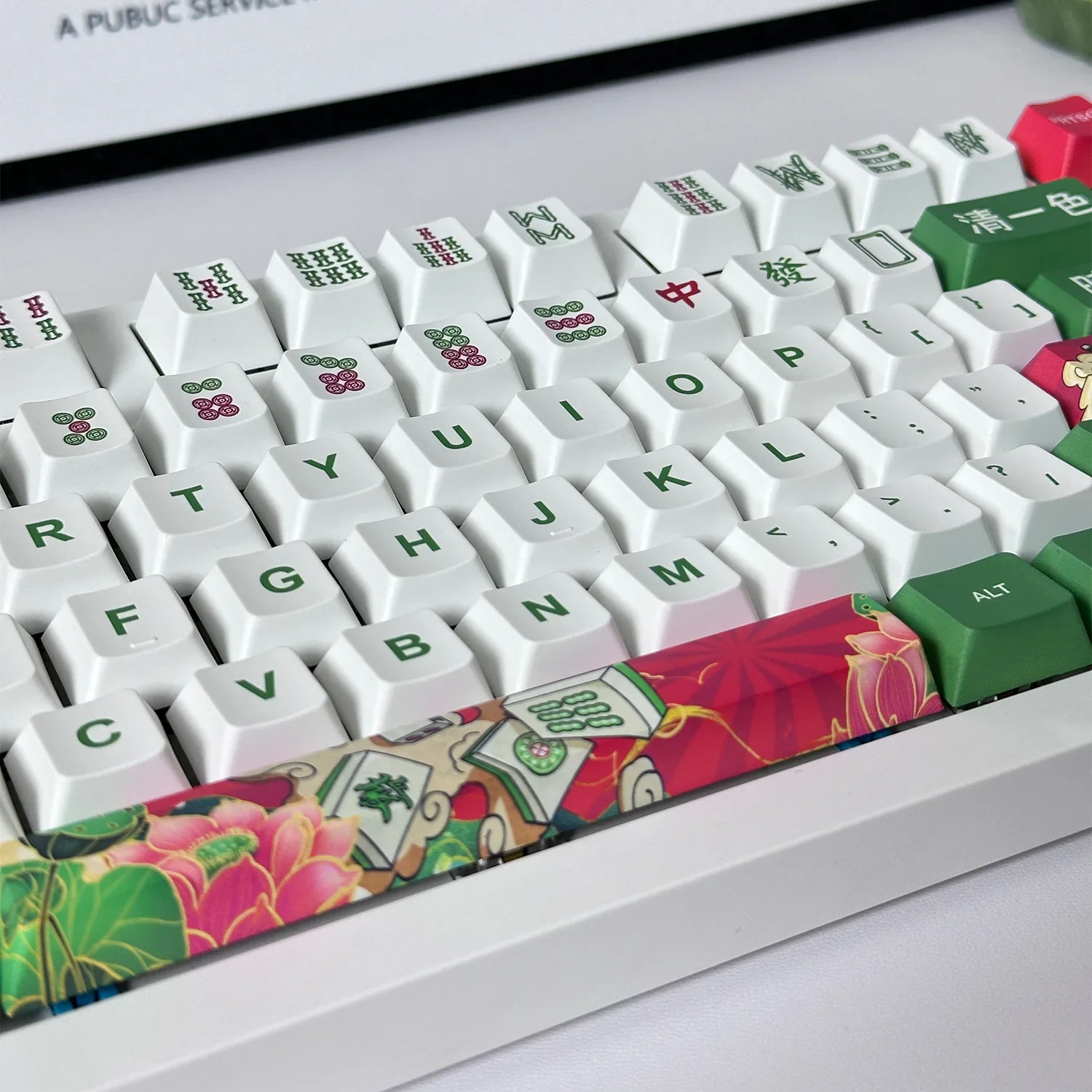 Mechanisch op maat gemaakte keycaps XDA-sublimatie PBT-materiaal Origineel gevoel oliebestendig DIY gepersonaliseerde keycaps