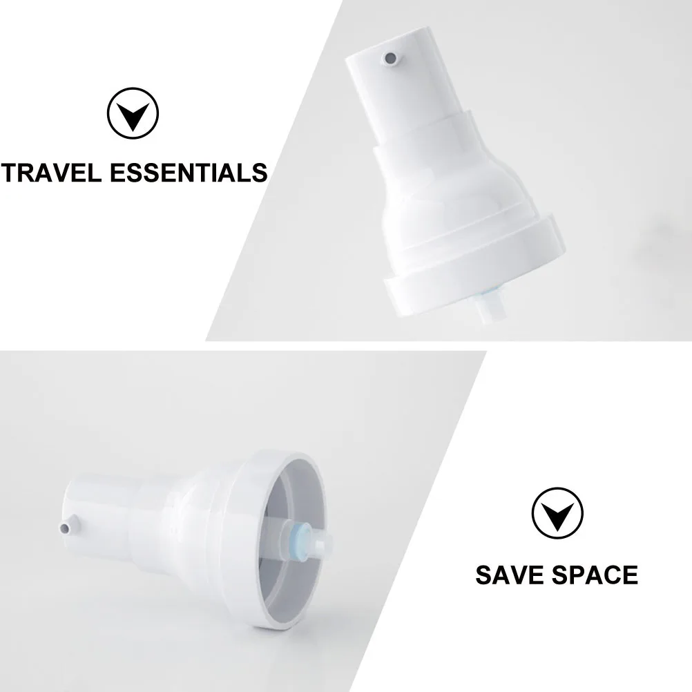 

4Pcs Matte Plastic Airless Pump Bottle Travel Cosmetic Dispenser Lotion Storage