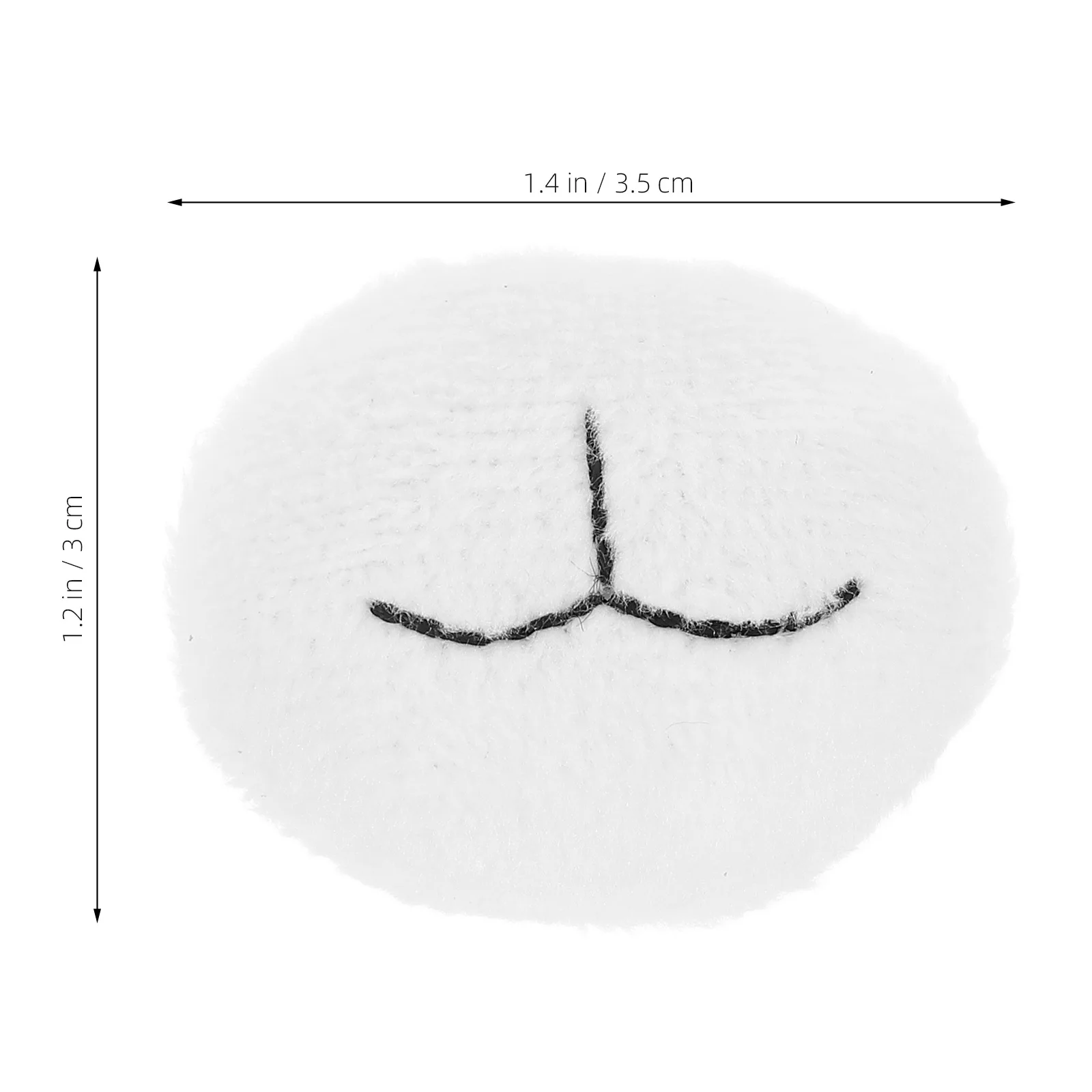 10 قطع من القماش الناعم على شكل فم الحيوان للإبداع اليدوي، تصميم رائع مثالي لعشاق الأعمال اليدوية وصياغة المشاريع الممتعة #2