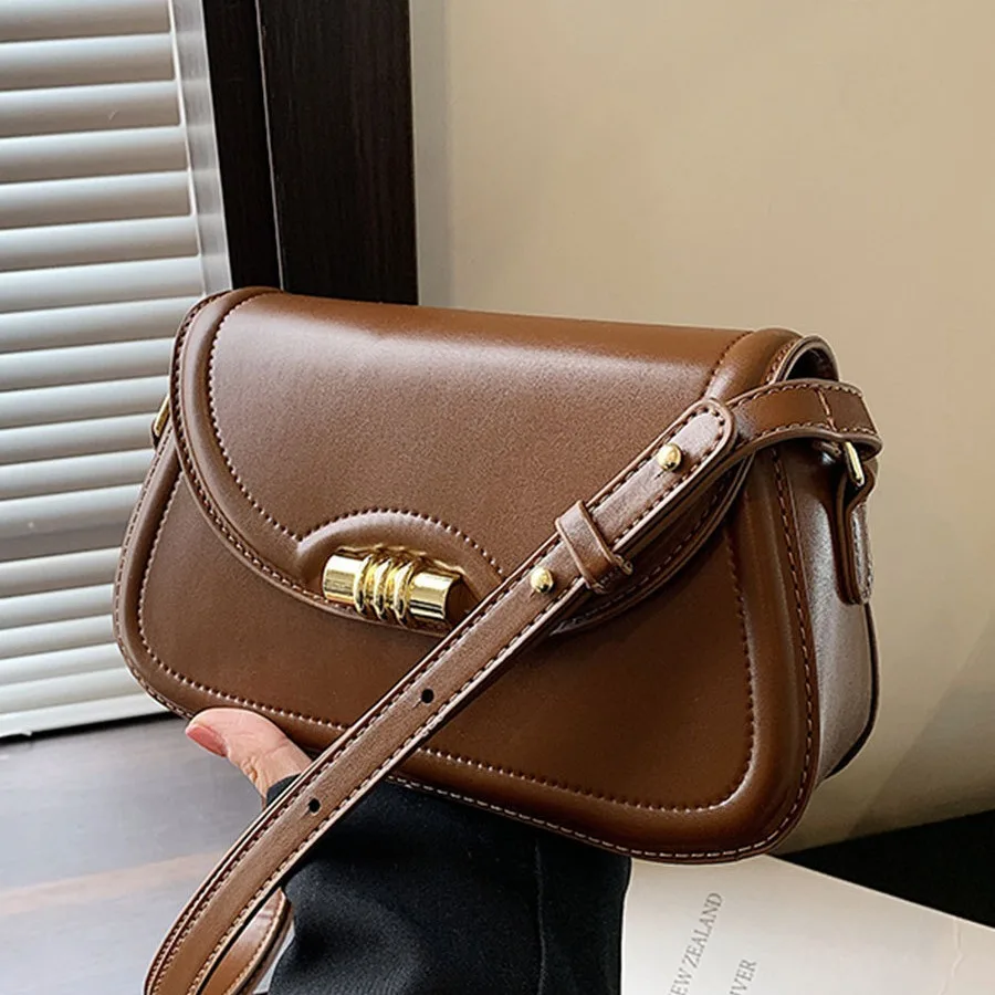 Korean Popular Red Square Bags Handbag 2024 New Fashion Single Shoulder Underarm Bags Luxury Designer Versatile Crossbody Bag