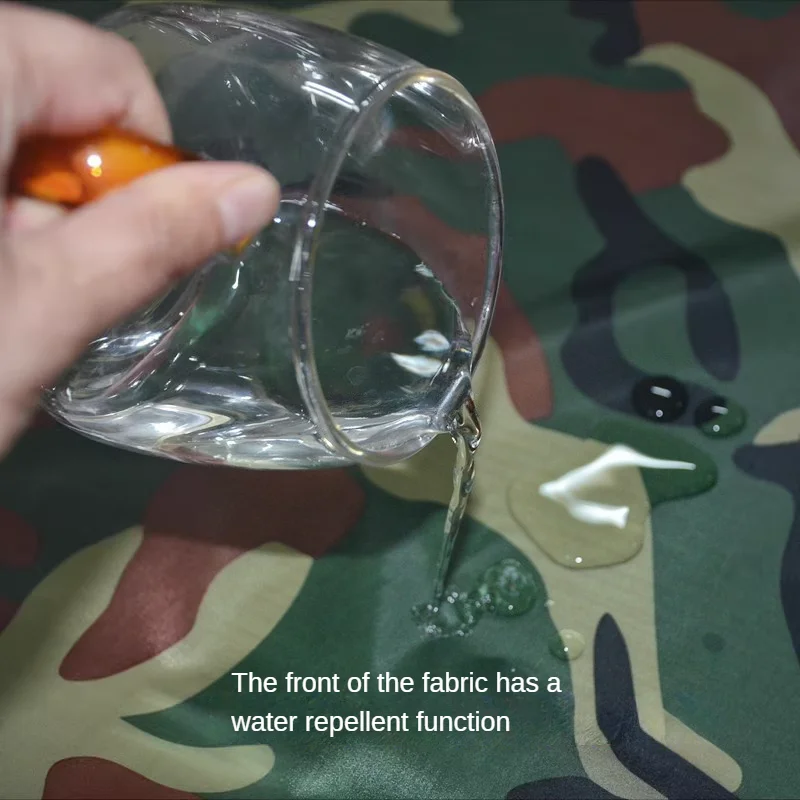 190T Polyester PU Camouflage Stoff Wasserdicht nach Meter für Regenmäntel Zelte Nähen Sonnenschutz Camouflage Textil Atmungsaktiv Dünn