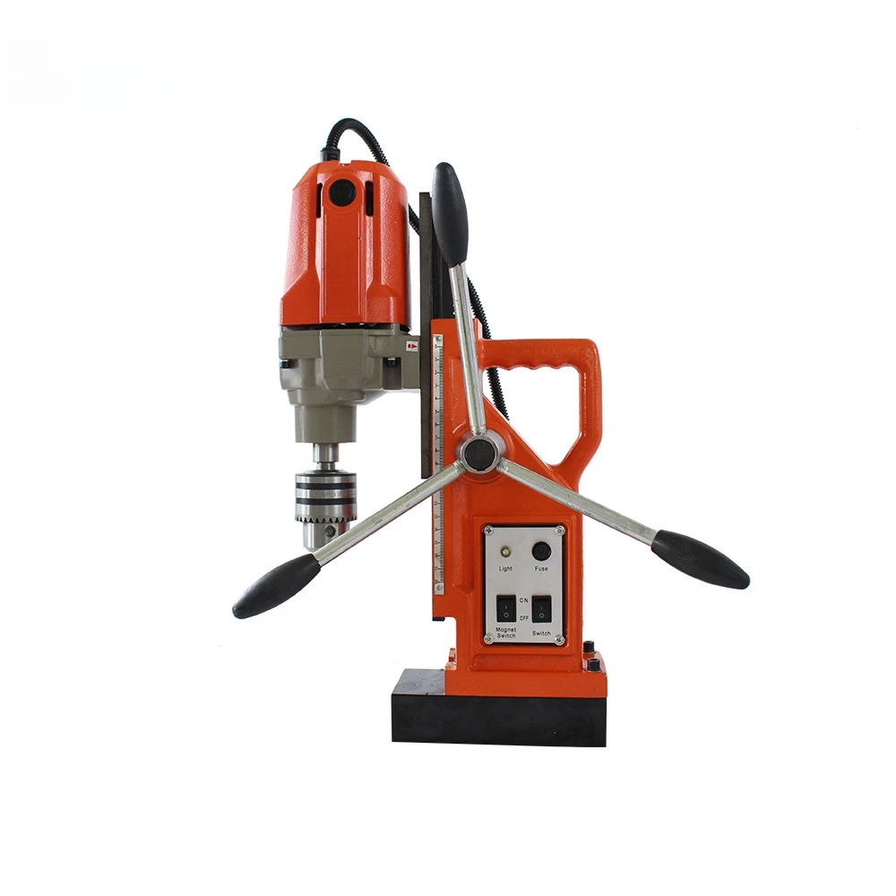 Magnetic seat drilling machine iron suction tapping magnetic drill J1C-23 speed regulation forward and