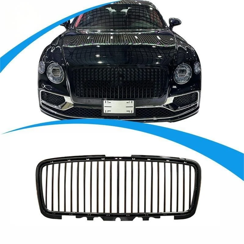

Car Mesh Grille for Flying Spur 2024 Vertical Grille Custom Car Grille Design Chrome-plated Bumper
