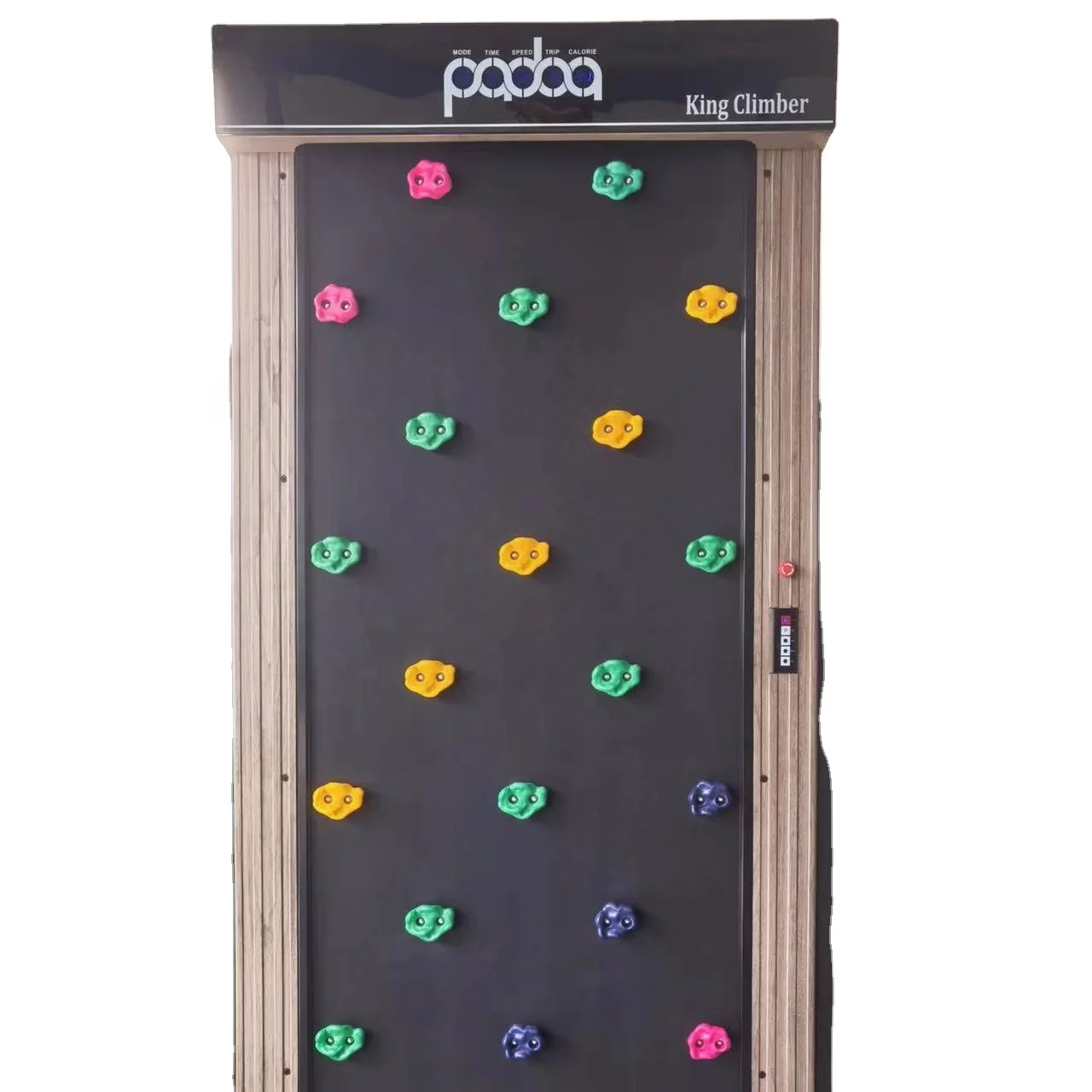 2023 new design intelligent rock climbing wall for kids indoor automatic bouldering machine