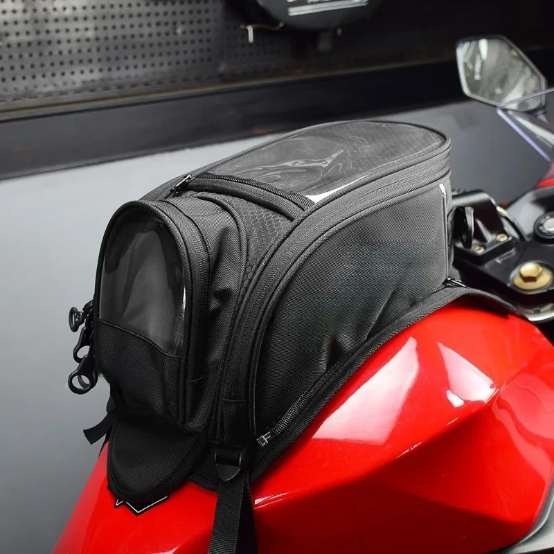 Motorcycle magnet bag, touch navigation fuel tank bag, motorcycle travel bag, rider's shoulder bag