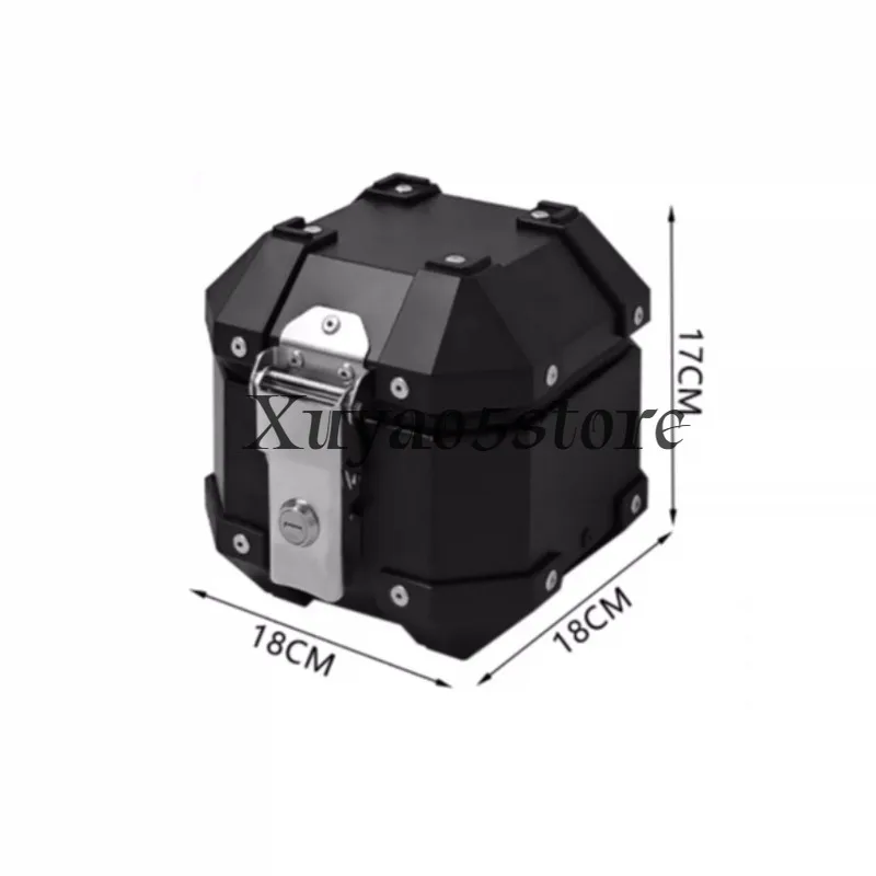 Motorcycle 10L aluminum alloy trunk Suitable for vespa300 cubs, No. 9 electric motorcycle E series calf NXT polar core trunk
