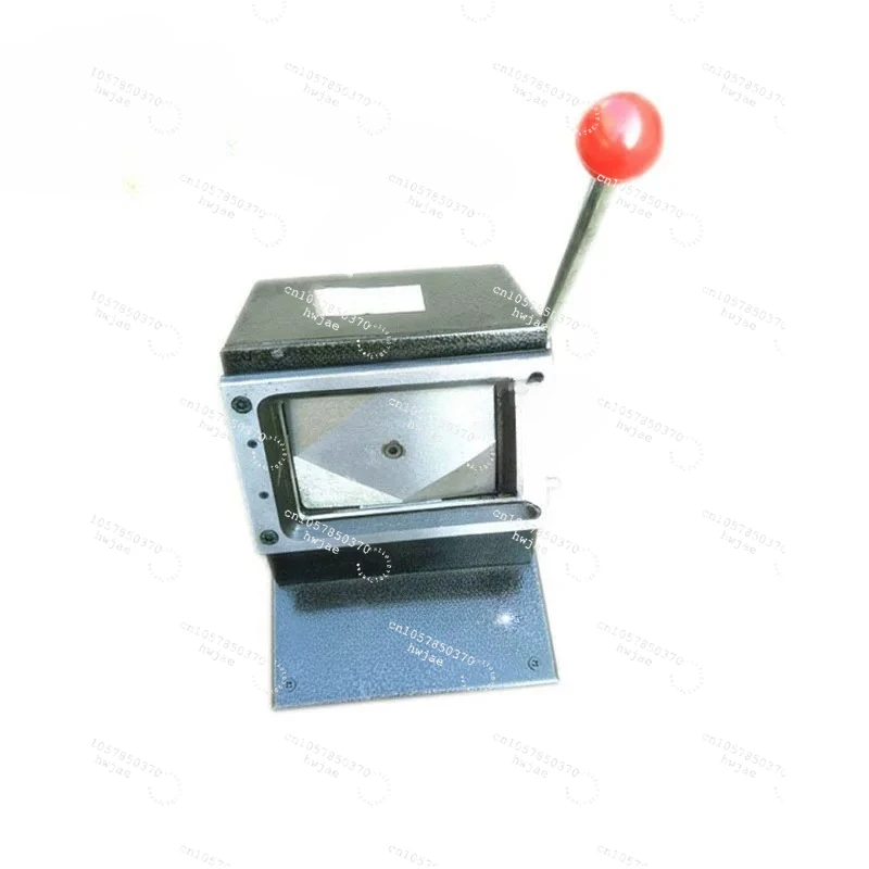 Heavy document card cutting machine 70x100 rounded corner manual pvc card cutting machine 7 * 10cm punch card cutting machine