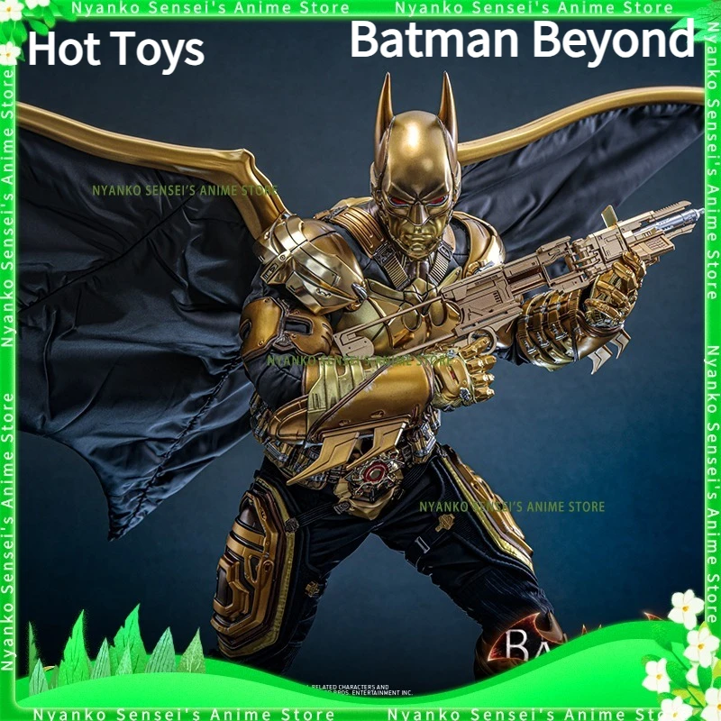 

In Stock Hot Toys Batman: Arkham Knight Batman Beyond(Black & Gold Ver.) 1:6 Scale Action Figure Anime Model Toy Collectible