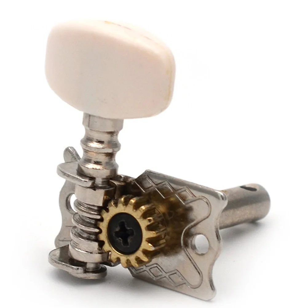 

6Pcs White Guitar Tuning Pegs Retro Style Replacement for Acoustic Guitar Ukulele Lasting Quality Machine Heads