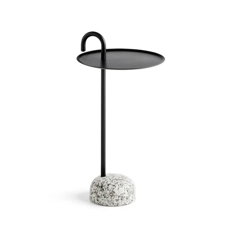 

Nordic study leisure and entertainment side table, stone umbrella handle can move the edge of the sofa