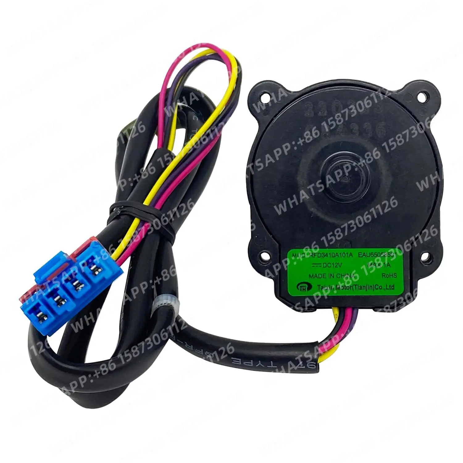 Motor de ventilador de refrigeração 12V DC EAU65058501 para geladeira L G MOD. RFD3410A101A DC12V peças de freezer de motor de geladeira