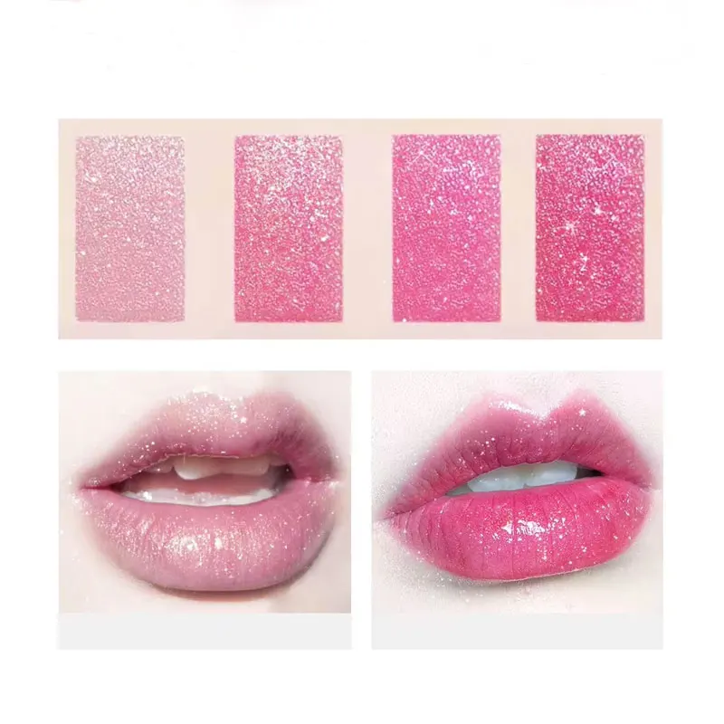 Diamond Lipstick Thermochrome Shimmer Lipstick Waterproof Langdurige hydraterende fluwelen matte lipgloss Rode sexy lipmake-up