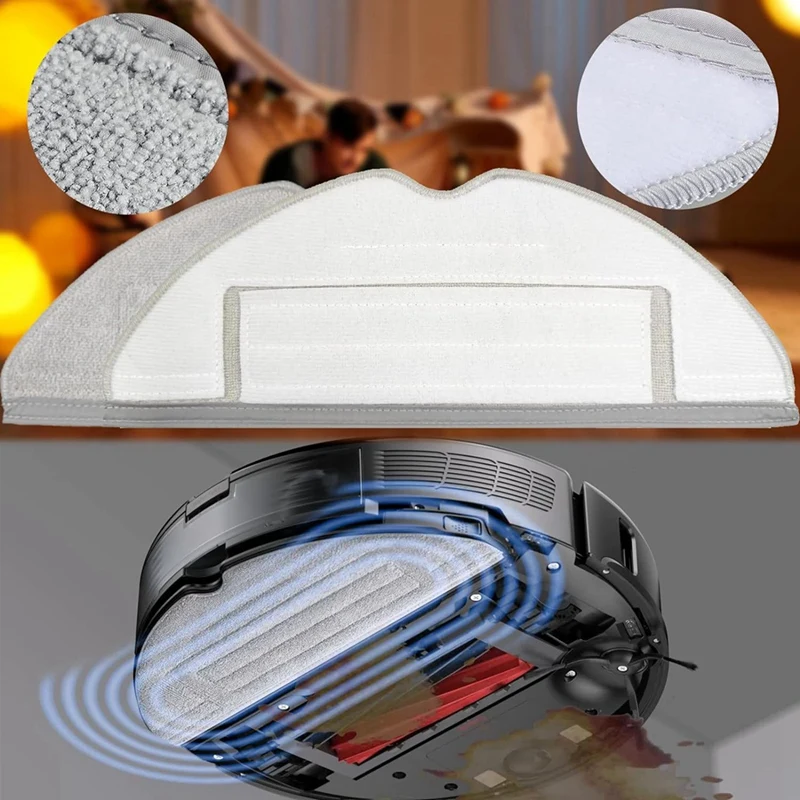 قطع غيار لـ Roborock ، فرش جانبية رئيسية ، قماش ممسحة ، فلاتر HEPA ، قطع غيار لـ S8 Pro Ultra S8 +