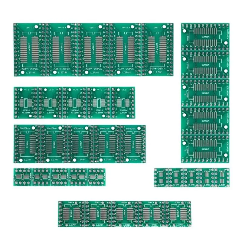 R53C Reusable DIP Adapters PCBs With Wide Compatibility For SMDs Conversion For Electronics Training And Development