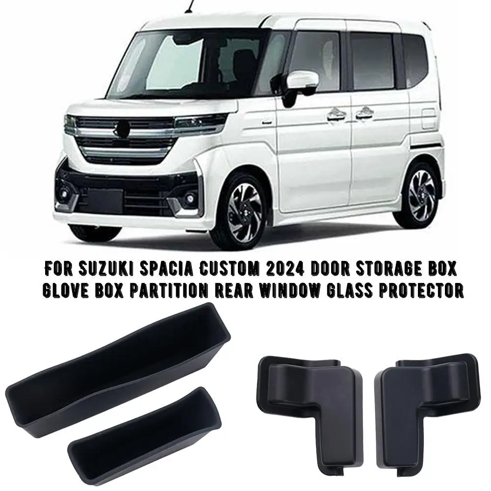 

Suitable For 2024 Suzuki Spacea Custom Door Storage Boxes, Glove Boxes, Partition Panels, Rear Window Glass Protectors C9O0