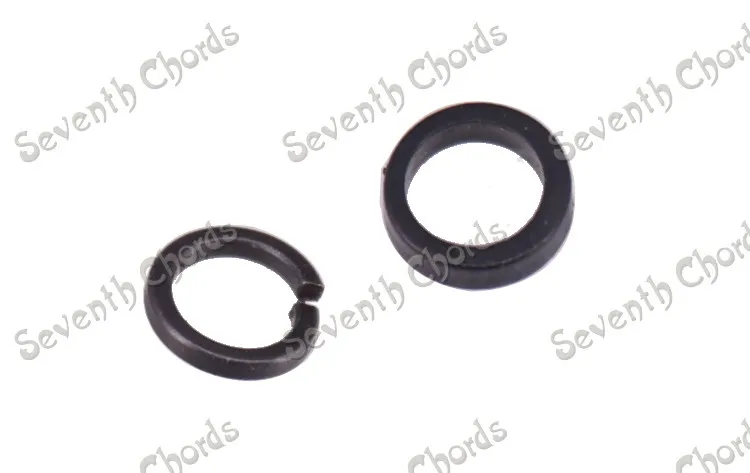 12 Sets Guitar Tuning Peg Mounting Ferrules - Guitar Machine Heads Mounting Replacement Gasket Washers