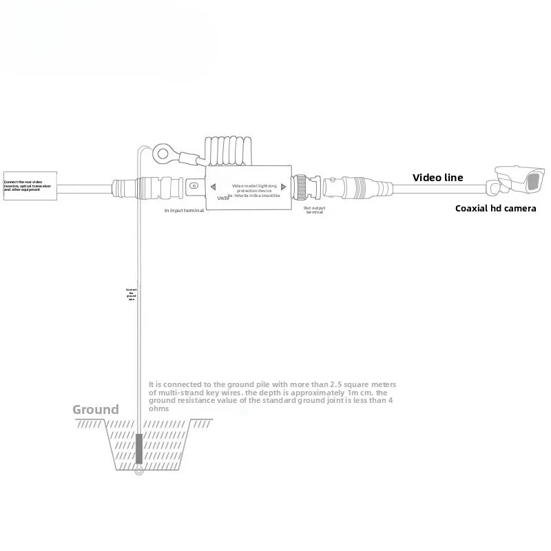 جهاز حماية من الصواعق للشبكة 6 فولت، واقي من زيادة التيار، لمنع الرعد لكاميرات CCTV IP POE يمنع الضرر الكهربائي