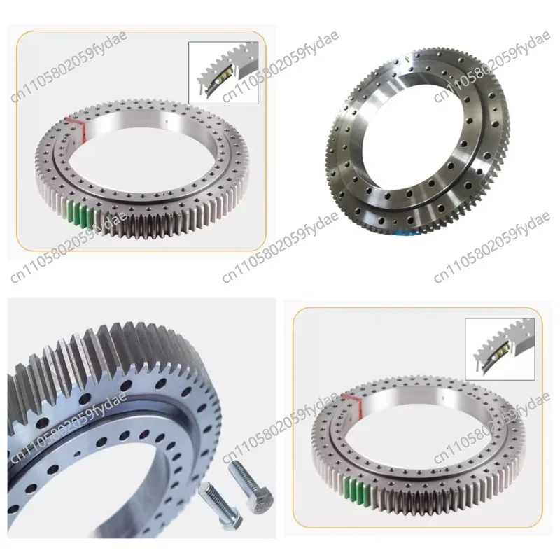 

Подшипник поворотного механизма O50 с внешним зубчатым венцом 011.10.100 / 011.10.120 / 011.10.150 / 011.10.180