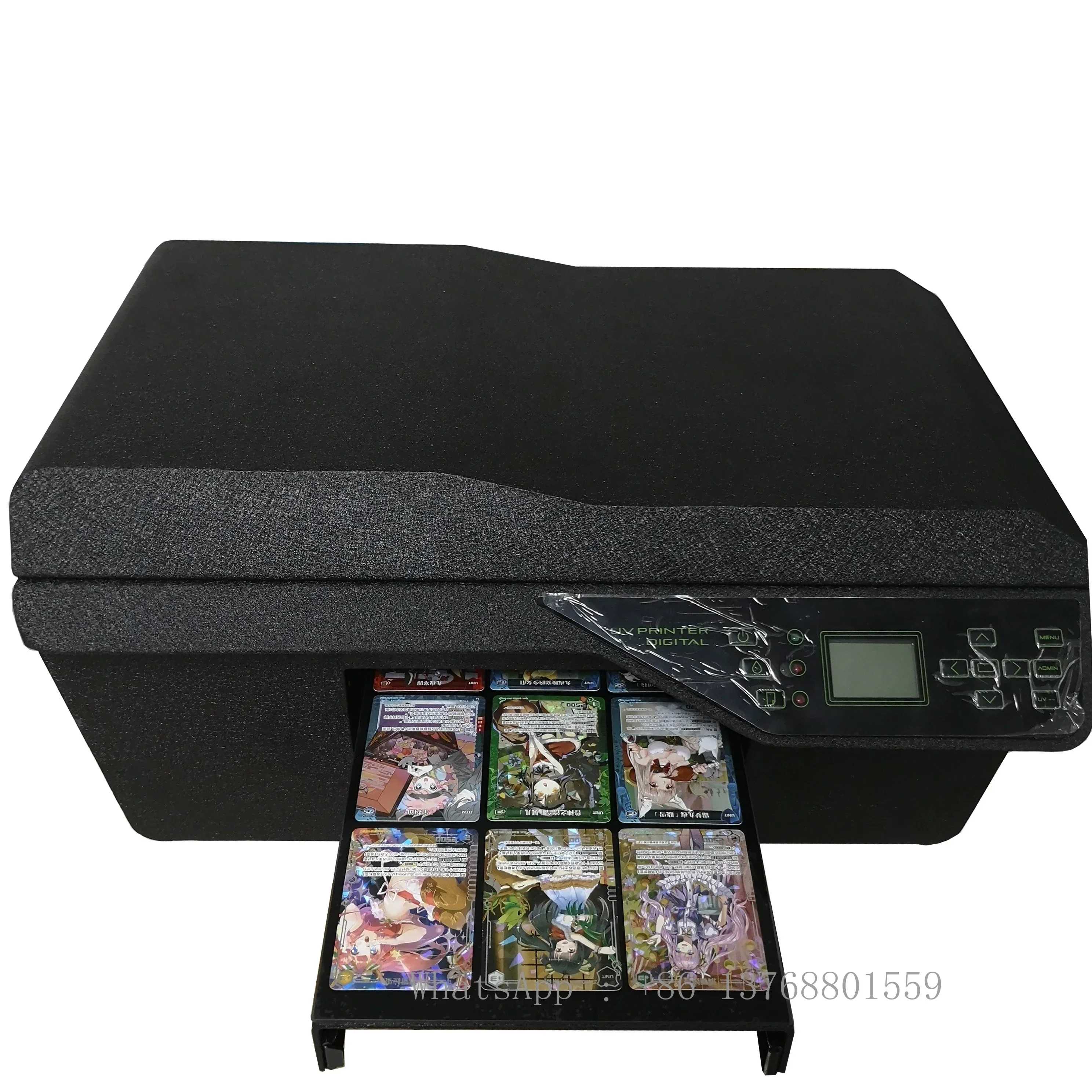 Professional AMJ L800 UV Hologram Holographic Game Trading Card Printer