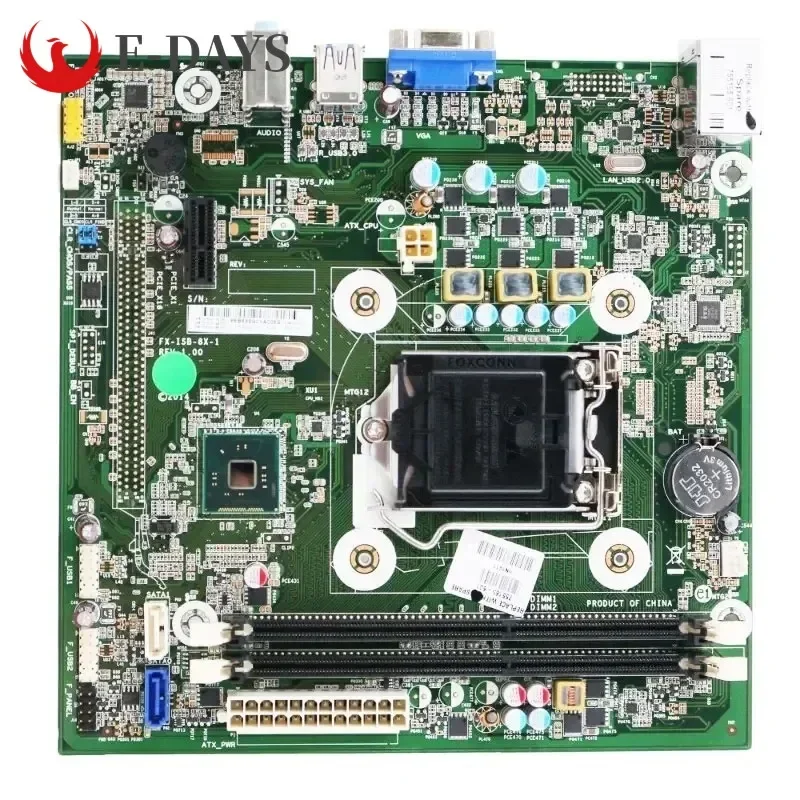 

Mainboard For HP 280 G1 202 G2 Desktop Motherboard FX-ISB-8X-1 With LG1150 100% Tested Okhigh Quality