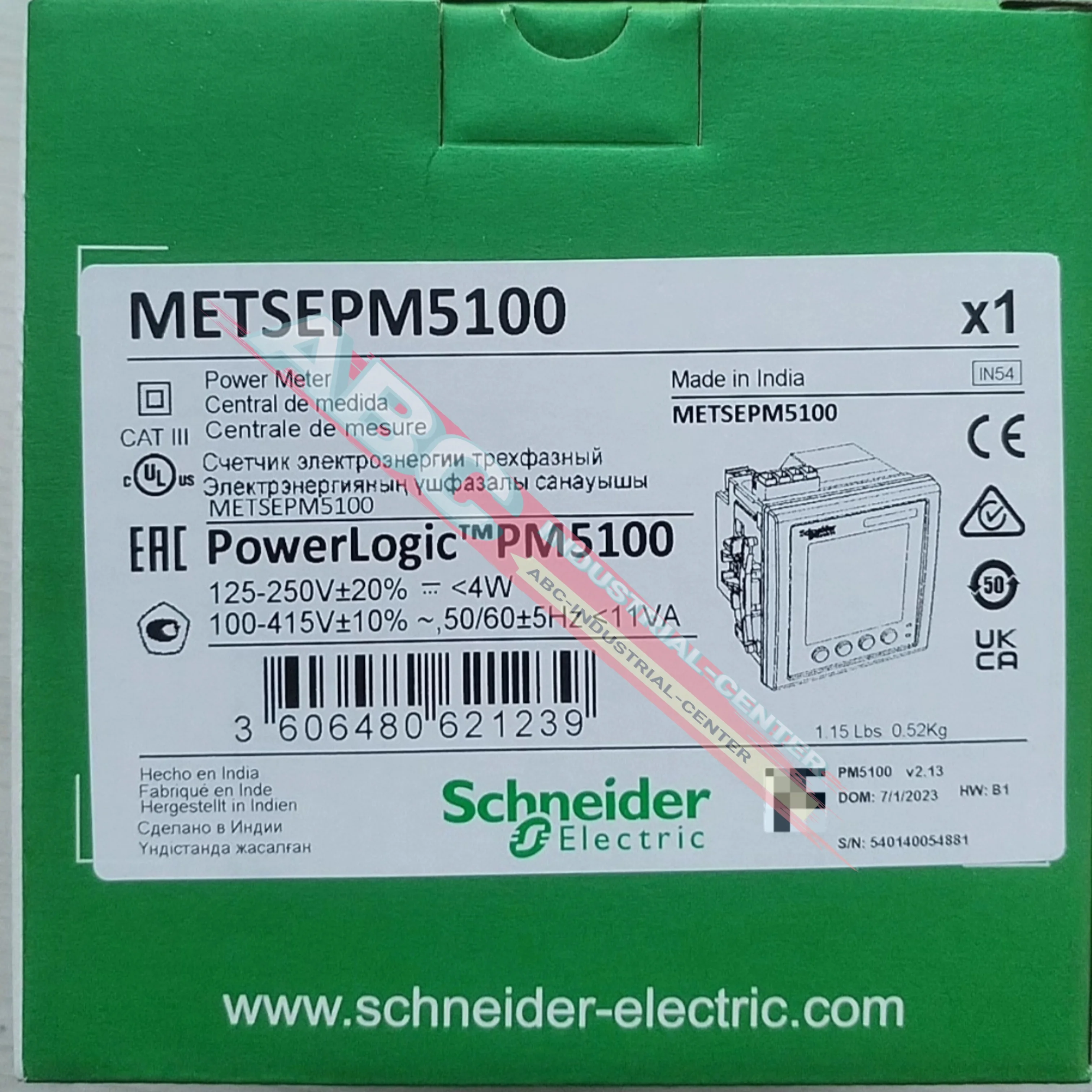 

METSEPM5110 PM5110 Electric energy monitoring power meter brand new METSEPM5310 PM5310