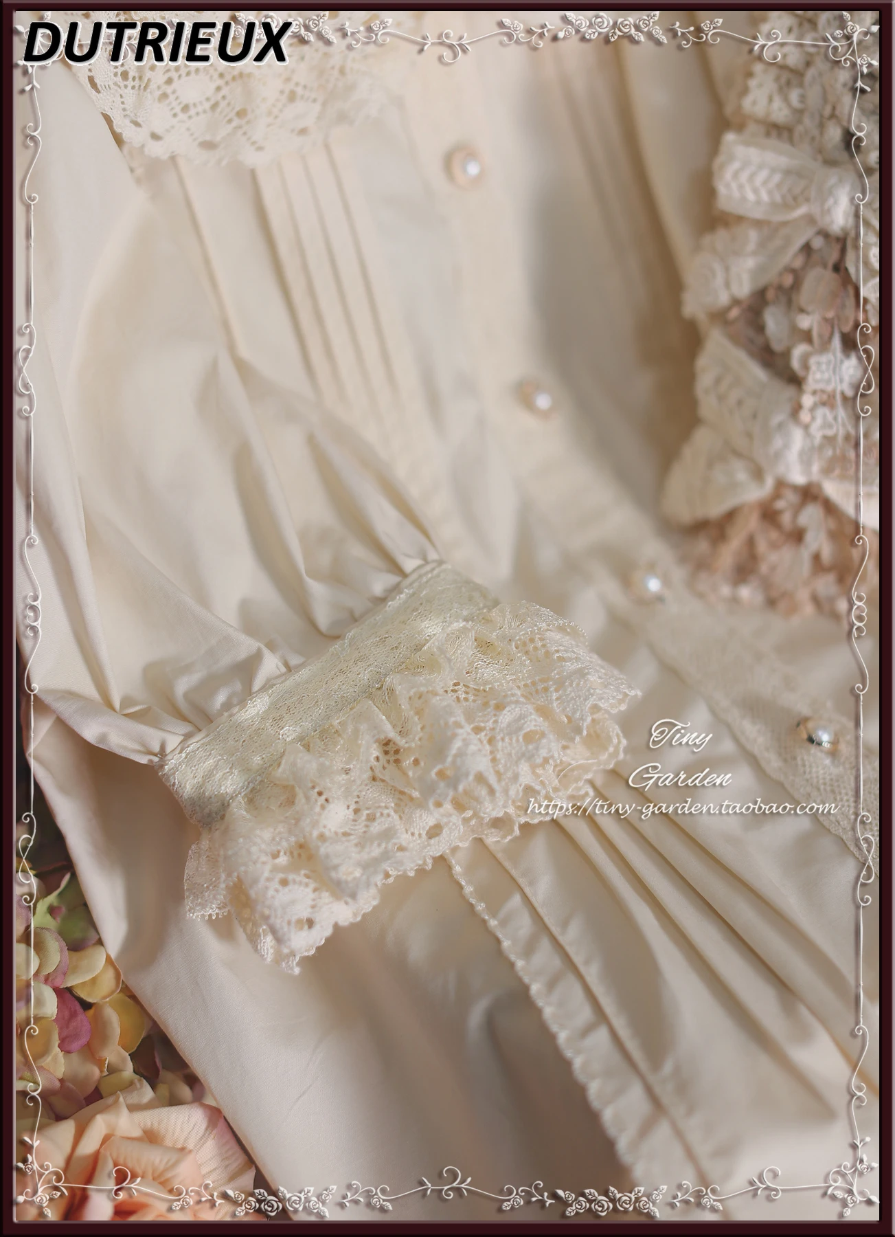 반팔 코튼 레이스 셔츠, 인형칼라, 싱글브레스트, 단색, 다용도 상의, 귀엽고 우아한, 여름 신상