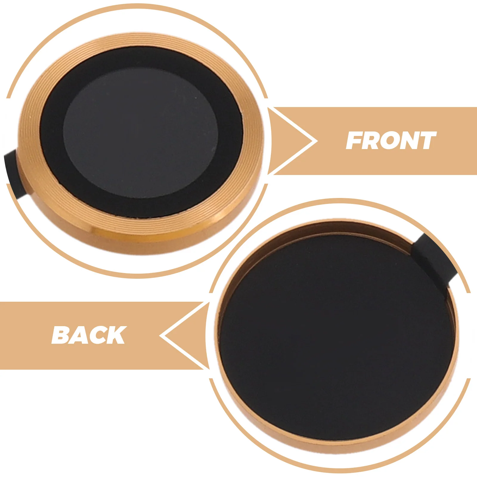 3 PCS Mobile Phone Lens Protector Screen Camera Film Peel off Cover Tempered Glass