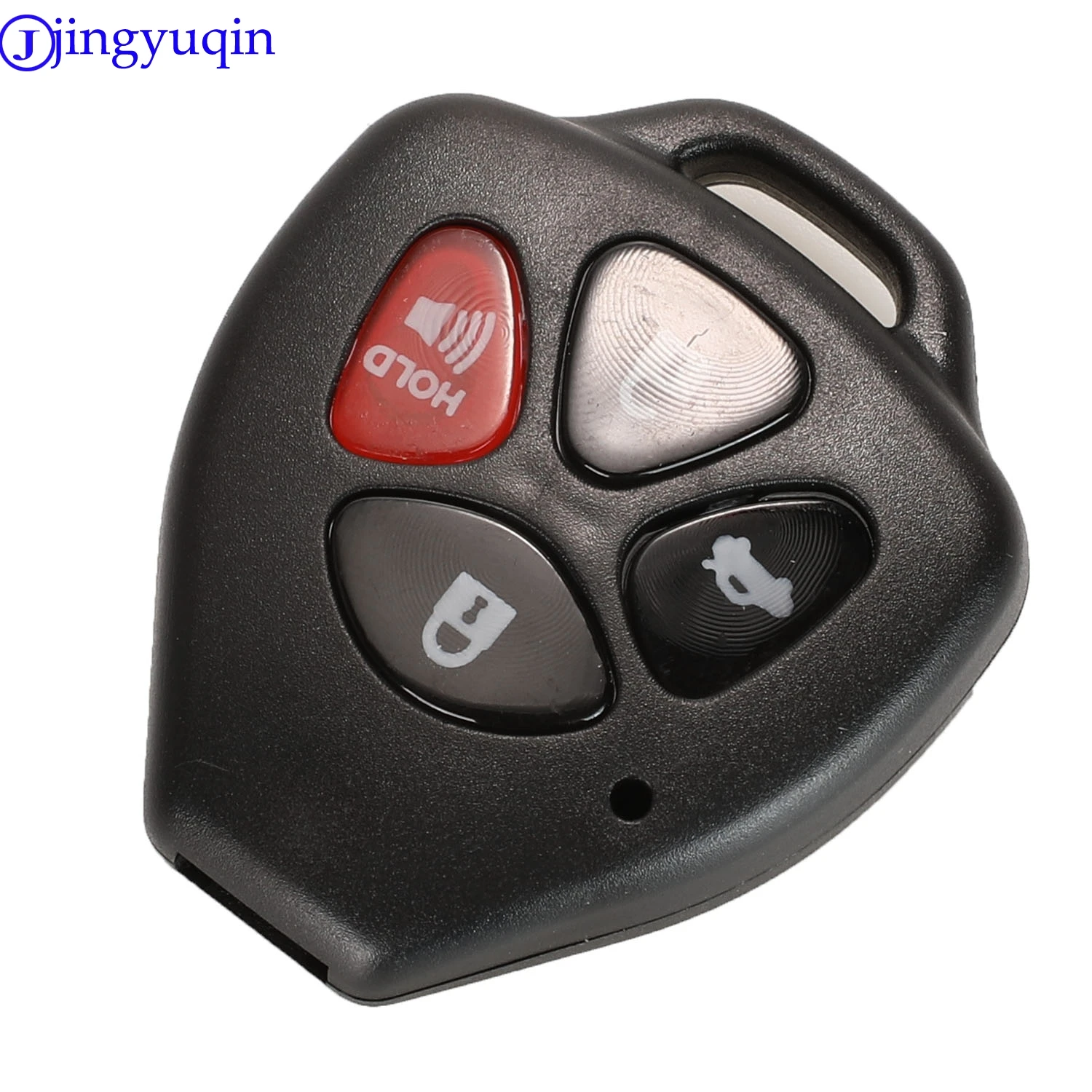 jingyuqin 2/3/4 Buttons Car Remote key shell Fob For Toyota Camry Corolla Avalon Venza Reiz RAV4 Crown No Blade key Case