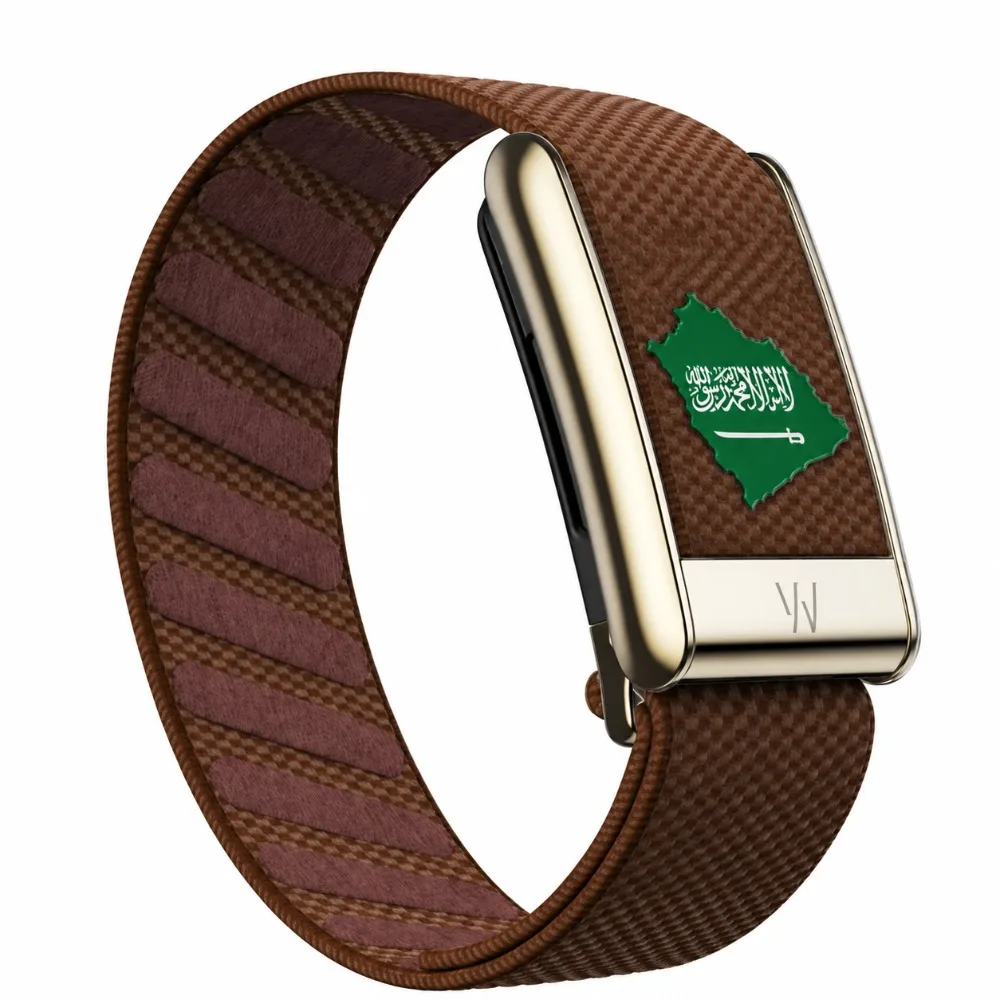 WHOOP 5.0 MG Arabian Map Print Nylon Woven Strap Sport Band Replacement Fitness Wristband Premium Design