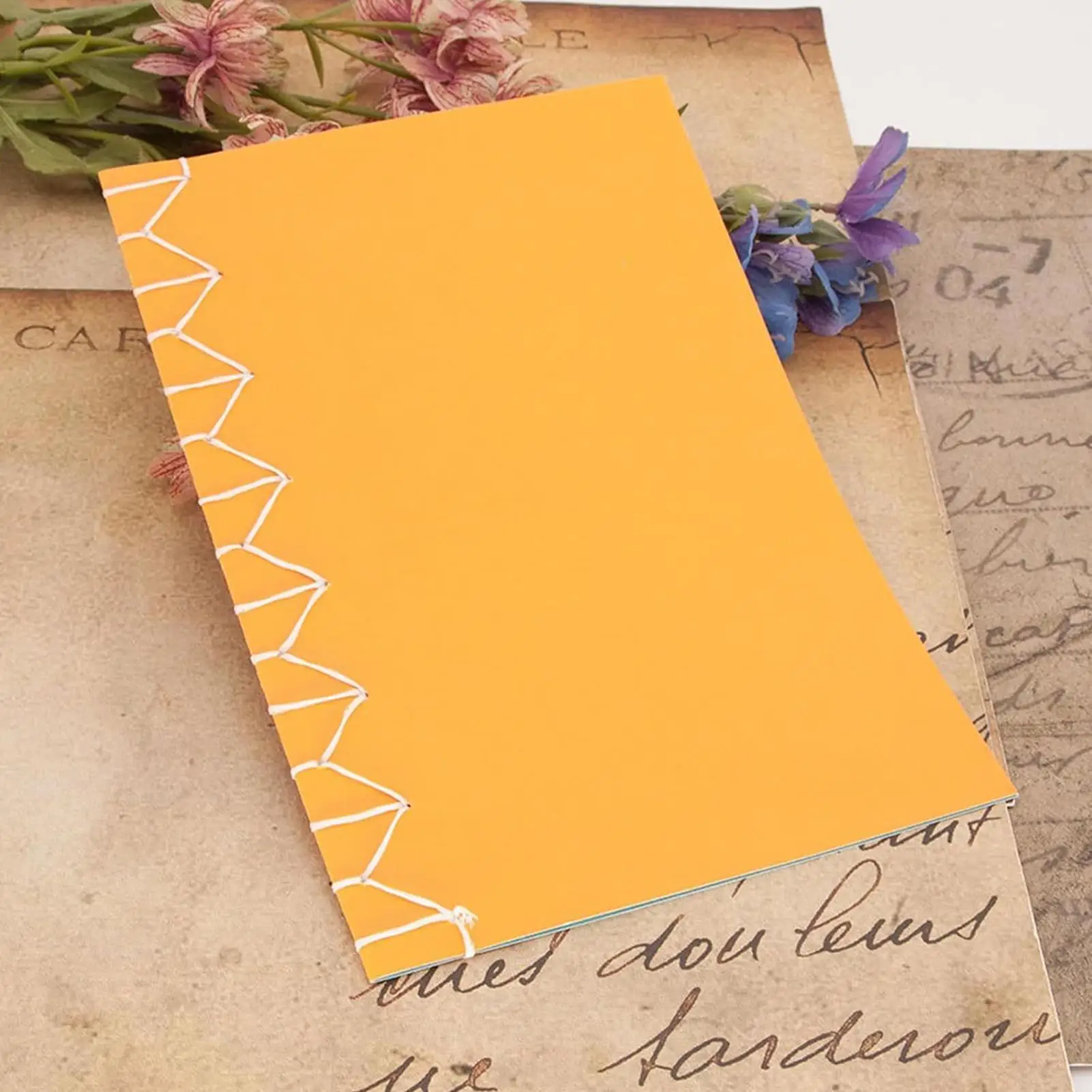 Book Binding Tool Wooden Stitching Book Binding Punch Tool Portable Binder With Awl Curved Manual For Students School File