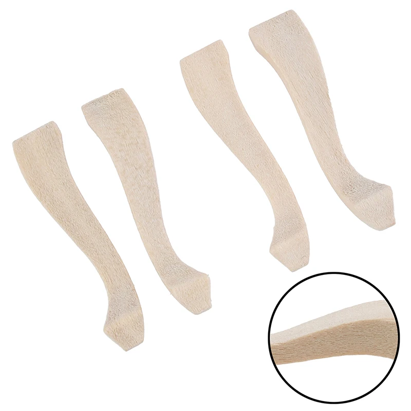 

Миниатюрные ножки для чайного столика/шкафа для кукольного домика 1/12, аксессуар для декора и DIY-творчества