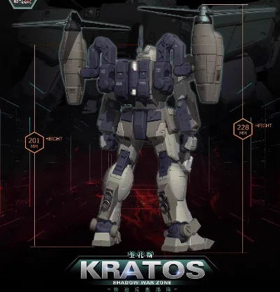 ฟิกเกอร์นักรบไฟใหม่ MG 1/100 Kratos รุ่น MJZ-02 Shadow Theater Series โมเดลสำเร็จรูป ตุ๊กตาตกแต่งห้อง ของเล่นเด็ก ของขวัญ