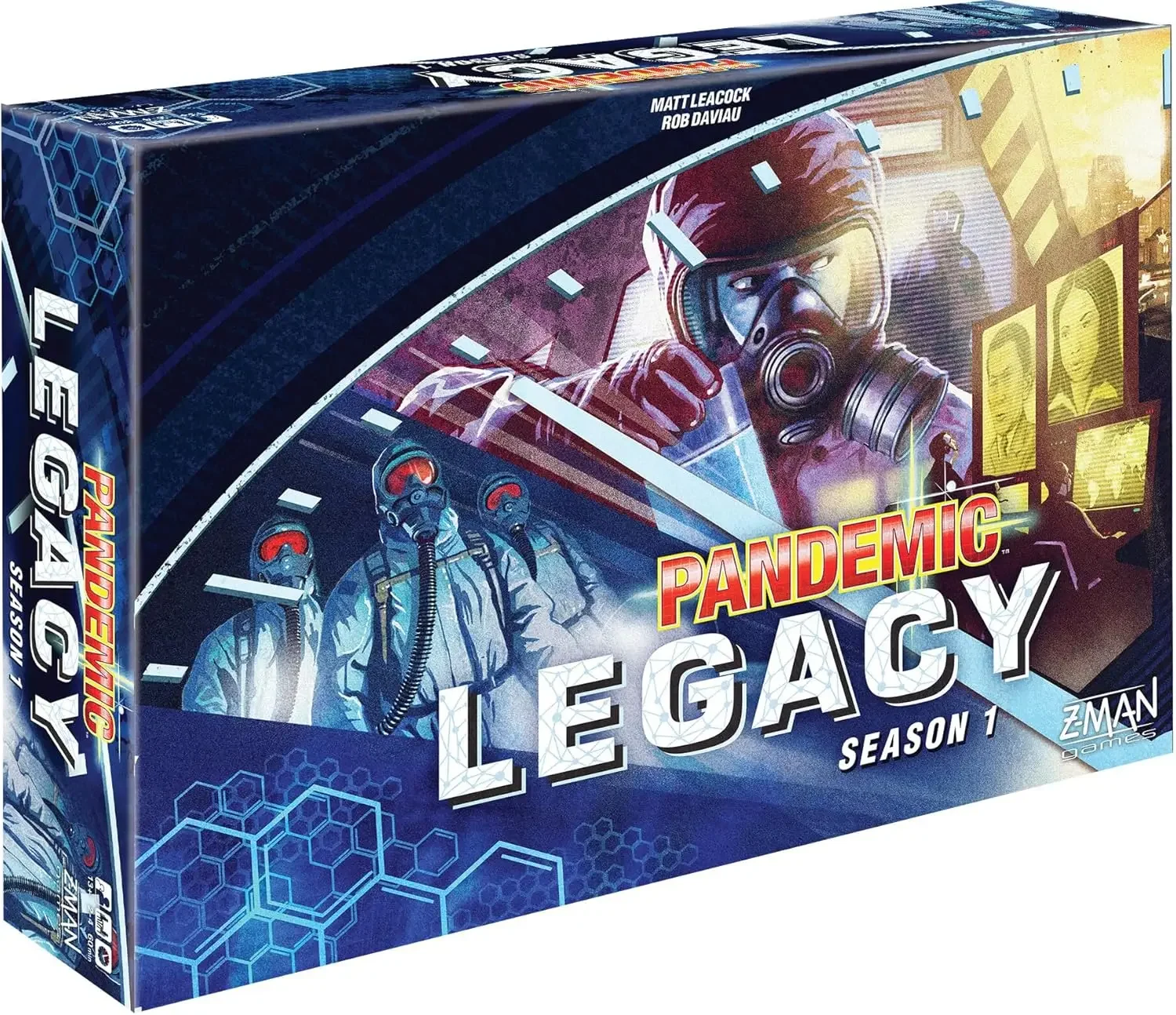 

Legacy Season 1 Blue Edition Board Game for Adults and Family Cooperative Board Game | Ages 13+ 2 to 4 players | Av