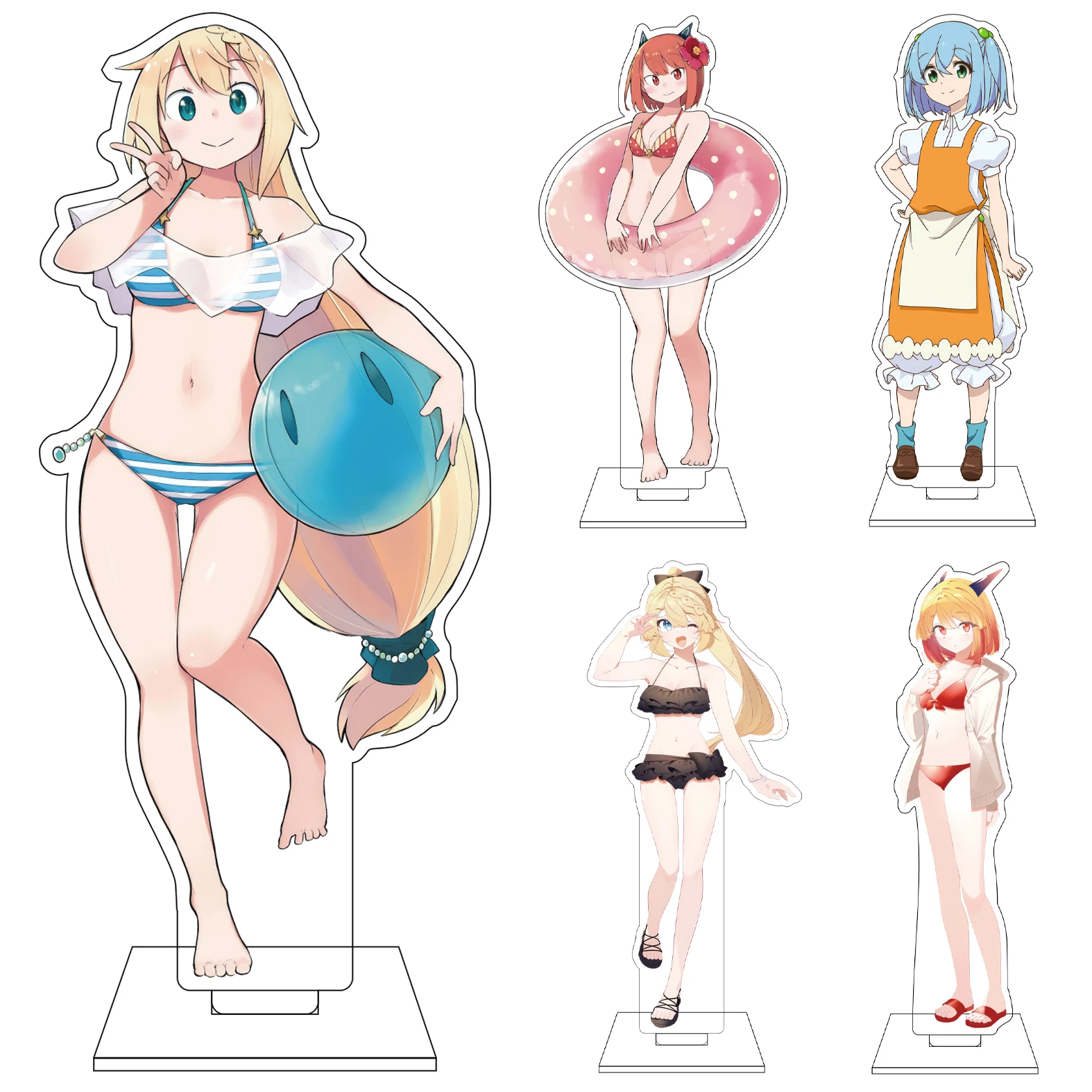 Figura Acrílica de Anime de 16 cm, Laika Halkara Falfa Beelzebub Azusa Aizawa, Cosplay, Adornos, Regalos