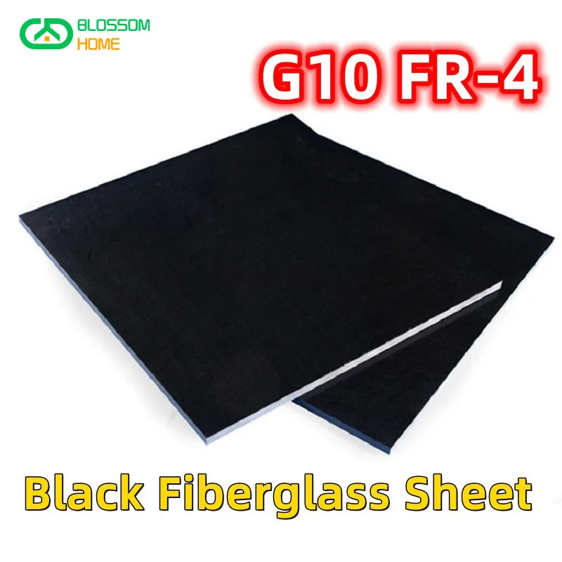 Antistatische schwarze Glasfaser-Schablonenplatte G10 Epoxidharz-Glasfaser FR4 Fiberglasplatte 3D-Drucker Abnehmbare Plattform