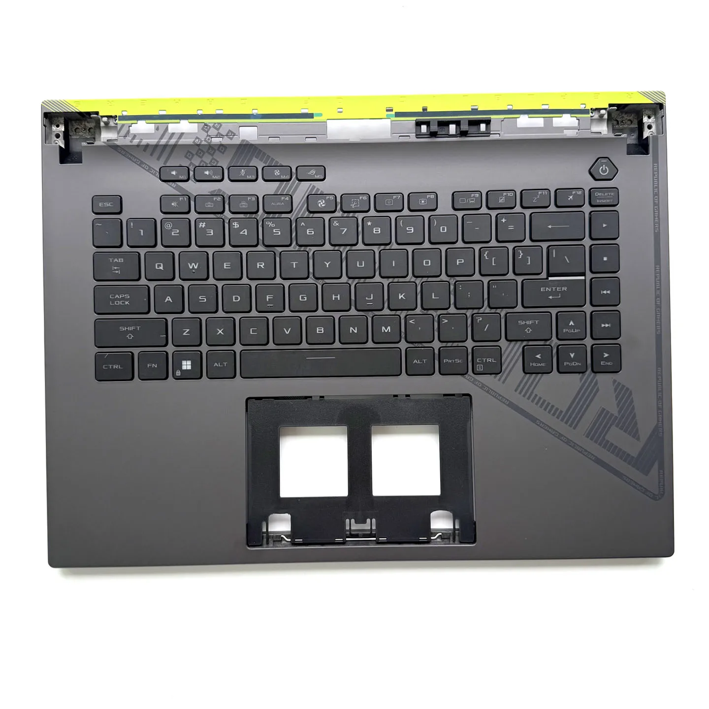 For Gunslinger 7 Gunslinger 8 Magic Blade New Sharp 2023/2024 Keyboard C Shell G614J G634J Laptop Parts Palm Rest Keyboard Shell Key Buttons Bracket Rubber Caps Accessories Shell