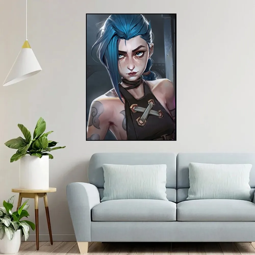A-Arcane Jinx L-Lols Poster Fancy Wall Sticker for Living Room Bar Vintage Decorative Painting Middle #4