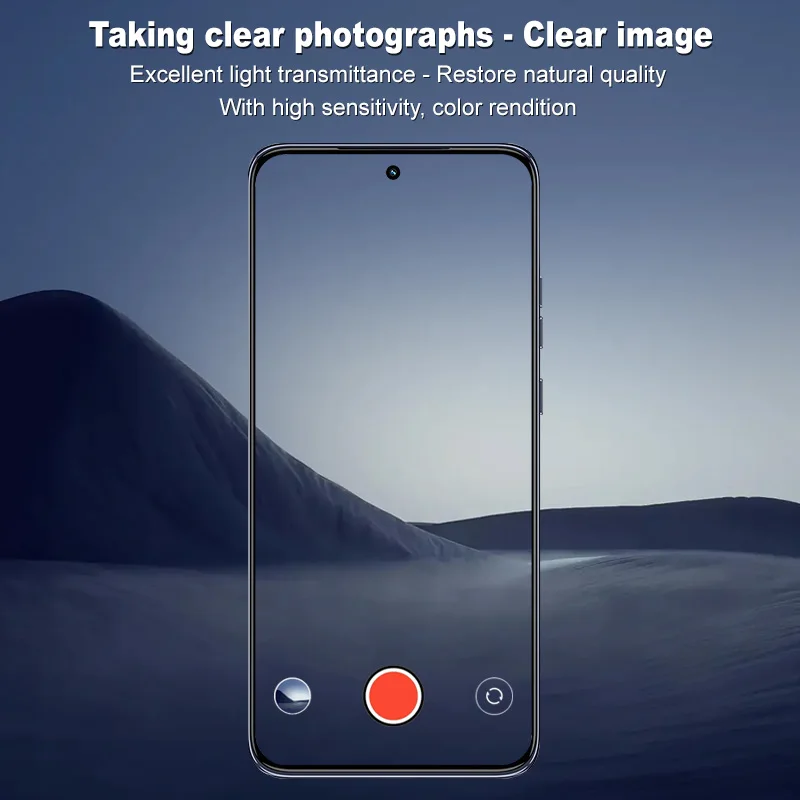 For Moto S50 5G Lens Glass IMAK High Definition Glass Lens Film for Moto Edge 50 Neo 5G / ThinkPhone 25 Black Version - Image 5