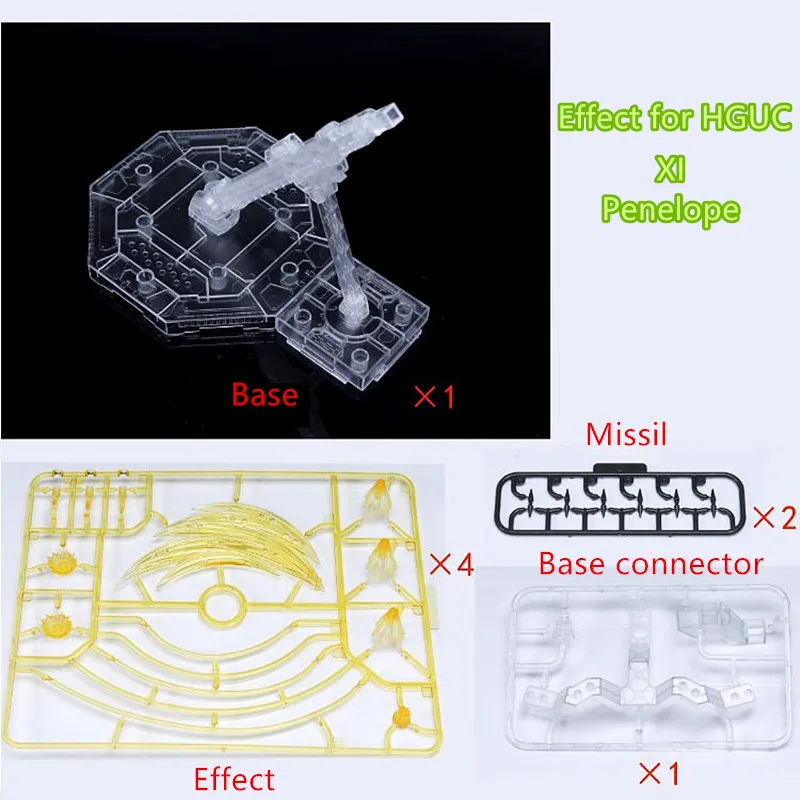 NWS model Funnel floating missile Effect for 1/144 HGUC XI Penelope model DN008 *