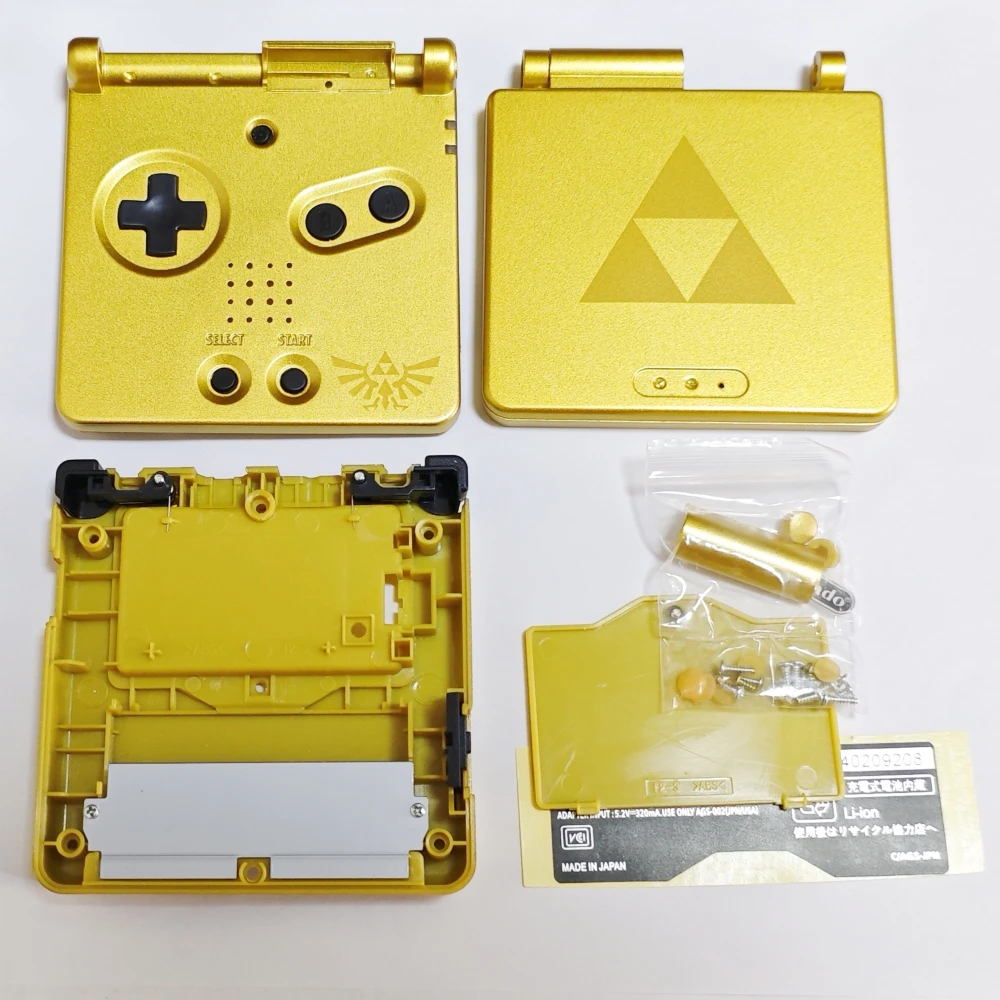 Coque de remplacement pour GBA SP, étui de réparation, bricolage, délibérément garçon, Advance SP, édition limitée