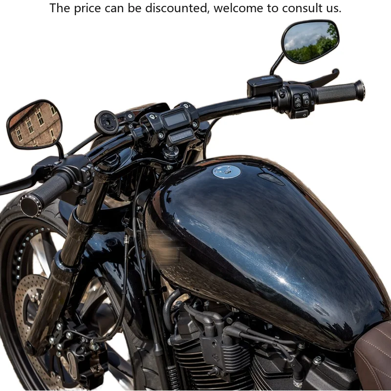 

Diamond Water Drop Style Aluminum Steel Fuel Tank Stylish Motorcycles Accessory For 2018-Later HD Softail Models New Condition