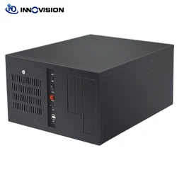 Stable wallmounted chassis IPC2407A industrial computer case supporting 7slot industrial ISA backplane