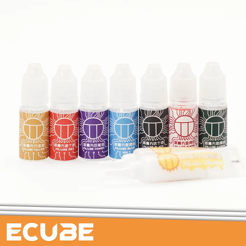 

[ECube] PiLube Picube Lube Magic Speed Cube Lube для скоростных кубиков MoYu QiYi Gan, 10 мл, смазка, масло, силиконовые смазочные материалы