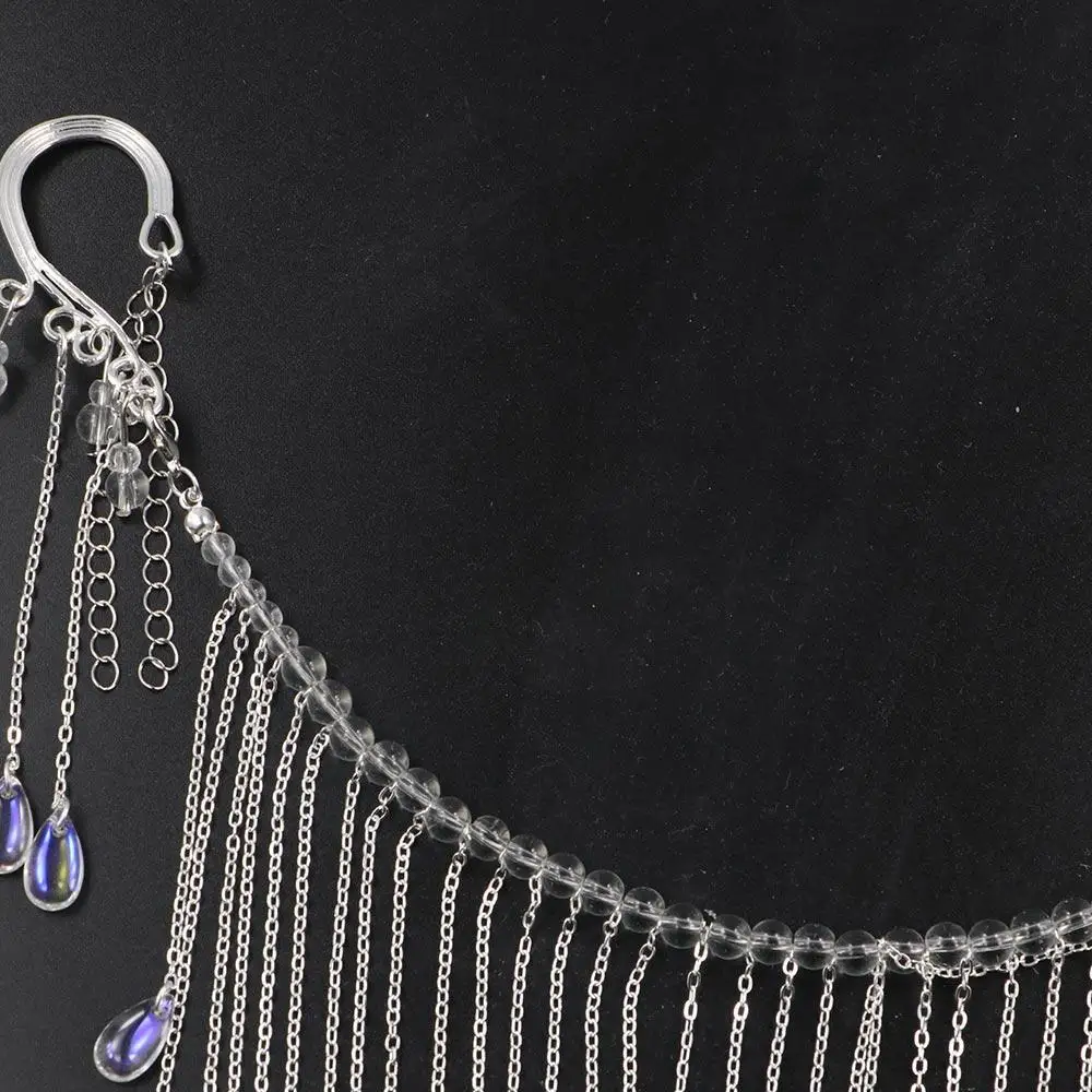 얼굴 장식 고급 얼굴 베일 긴 술 고대 스타일 가장 무도회 마스크, 슈퍼 요정 나라 수제 댄스 마스크, 소녀 중국 결혼식